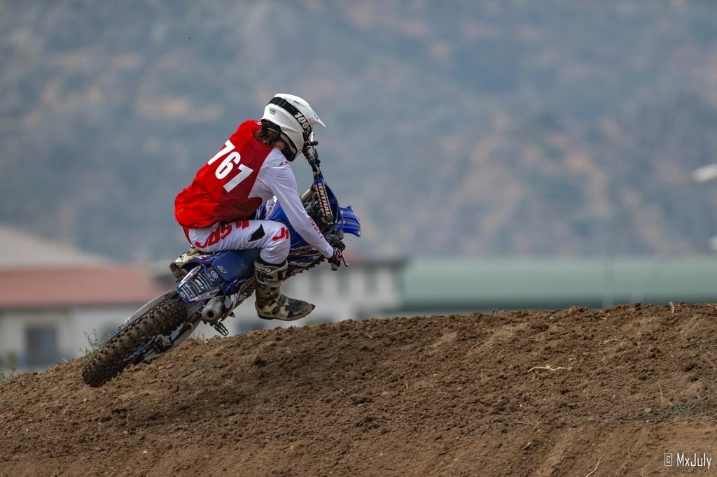 Julian Georgiev racing at MXGP Türkiye 2023