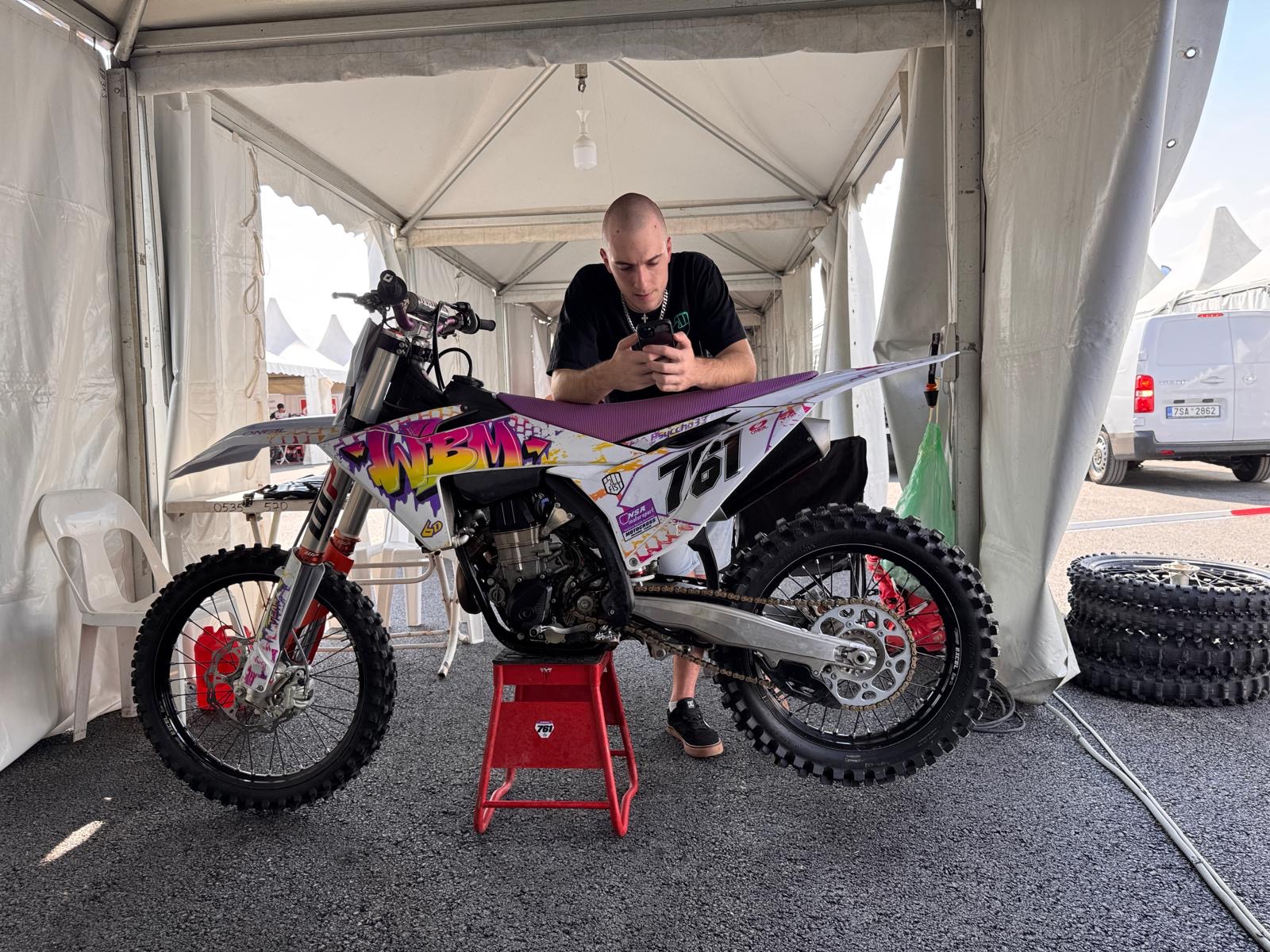 KTM 761 prepared for MXGP Türkiye 2025