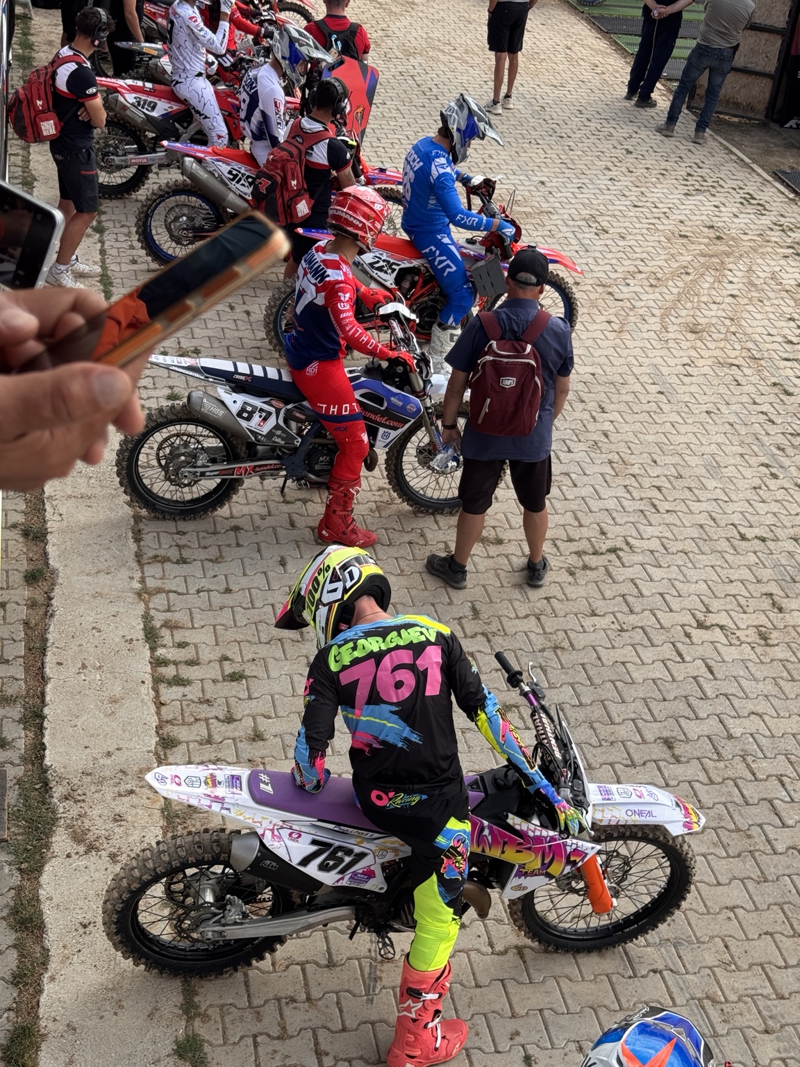 Julian Georgiev 761 before the race